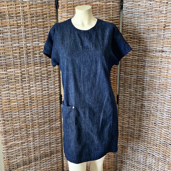 Rag & Bone Ryder Dark Denim Sheath Dress Size XS - Picture 9 of 12
